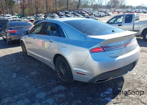 2017 Lincoln Mkz Reserve z USA, uszkodzony, nr VIN 3LN6L5E91HR659296